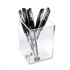 7Pcs Transparent Acrylic Pen Holder