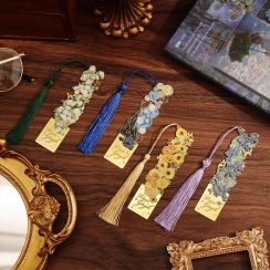 28Pcs Skeletonized Metal Bookmark