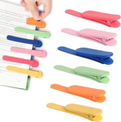 60Pcs Silicone Book Page Holder