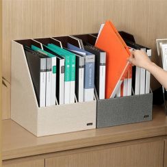 6Pcs Office Folder Storage Box