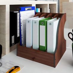 22Pcs Wooden Folder Organizer 